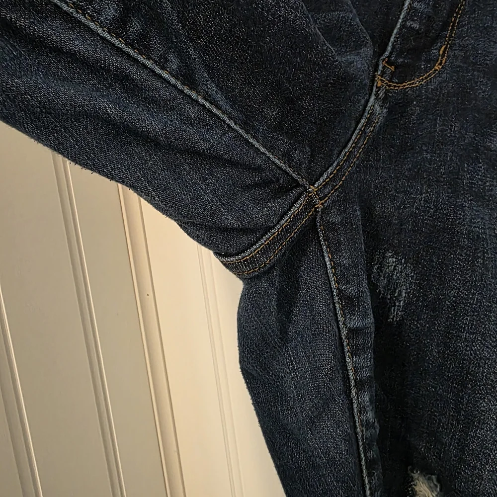 Judy Blue Distressed Skinny Jeans 14W High Stretch Cool Girl Denim - Picture 7 of 10